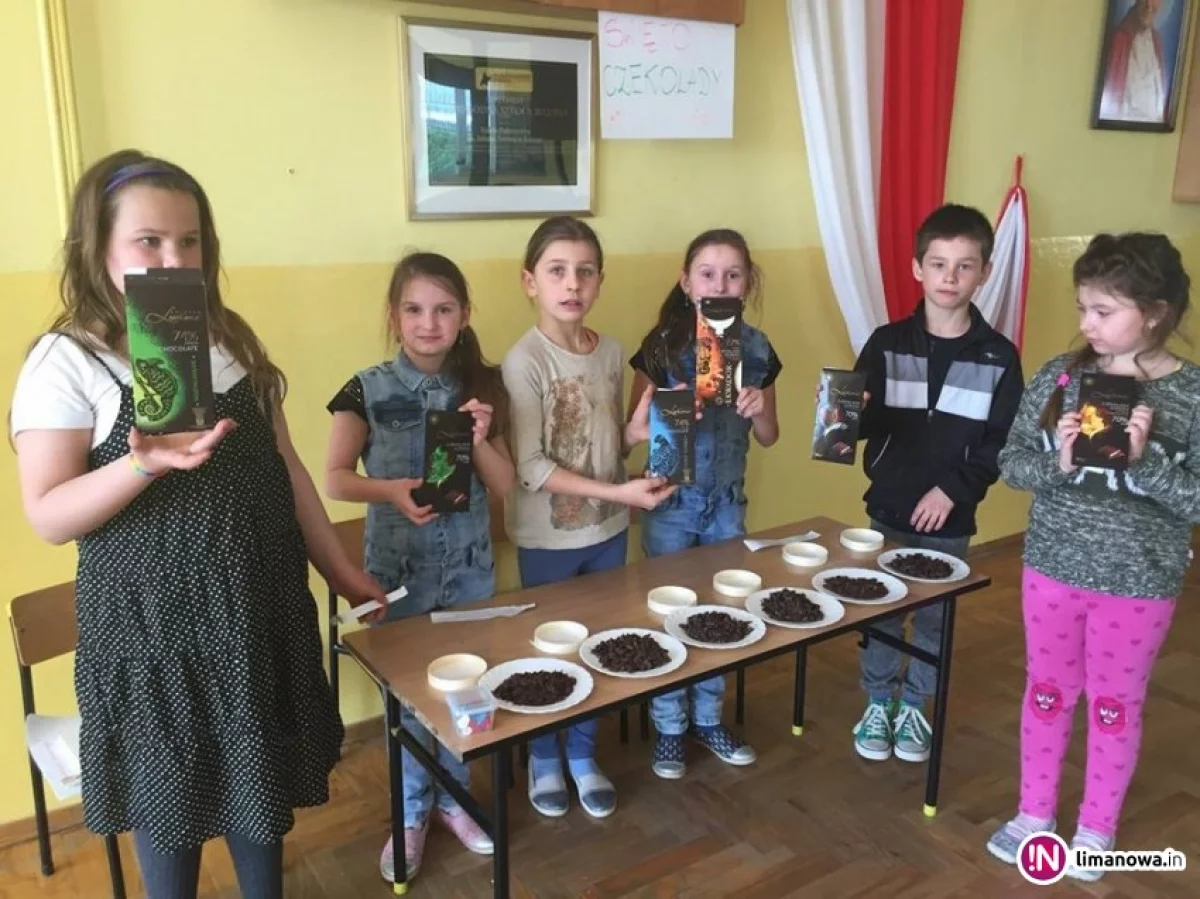 Światowy Dzień Czekolady i Dzień Sztuki w Szkole Podstawowej w Kaninie