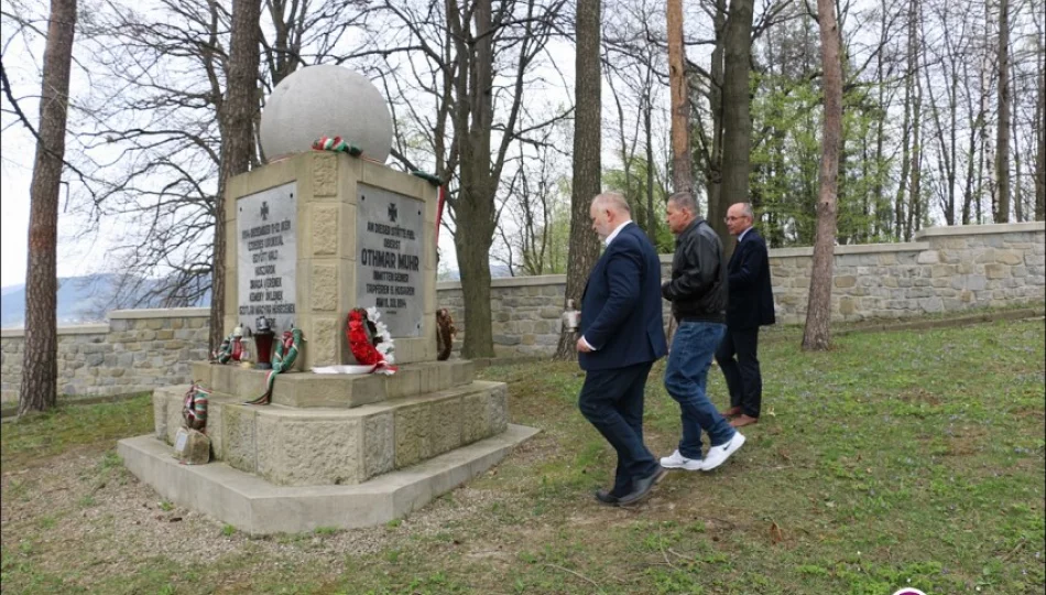 Wizyta węgierskiej delegacji na Jabłońcu - zdjęcie 1