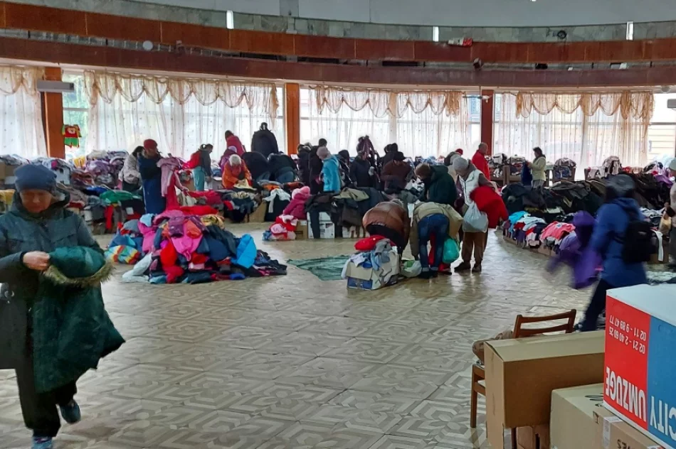 Tak mieszkają uchodźcy w przekształconych szkołach w Truskawcu - zdjęcie 5