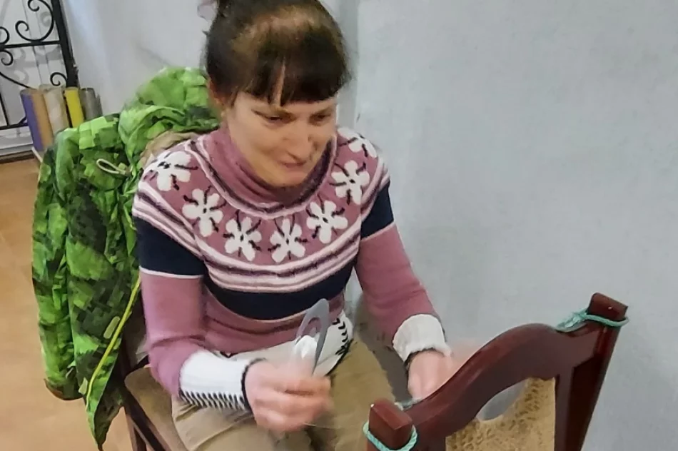 Tak mieszkają uchodźcy w przekształconych szkołach w Truskawcu - zdjęcie 10