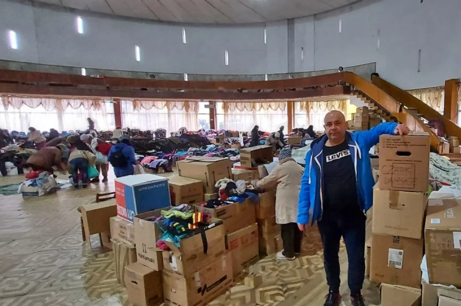 Tak mieszkają uchodźcy w przekształconych szkołach w Truskawcu - zdjęcie 12