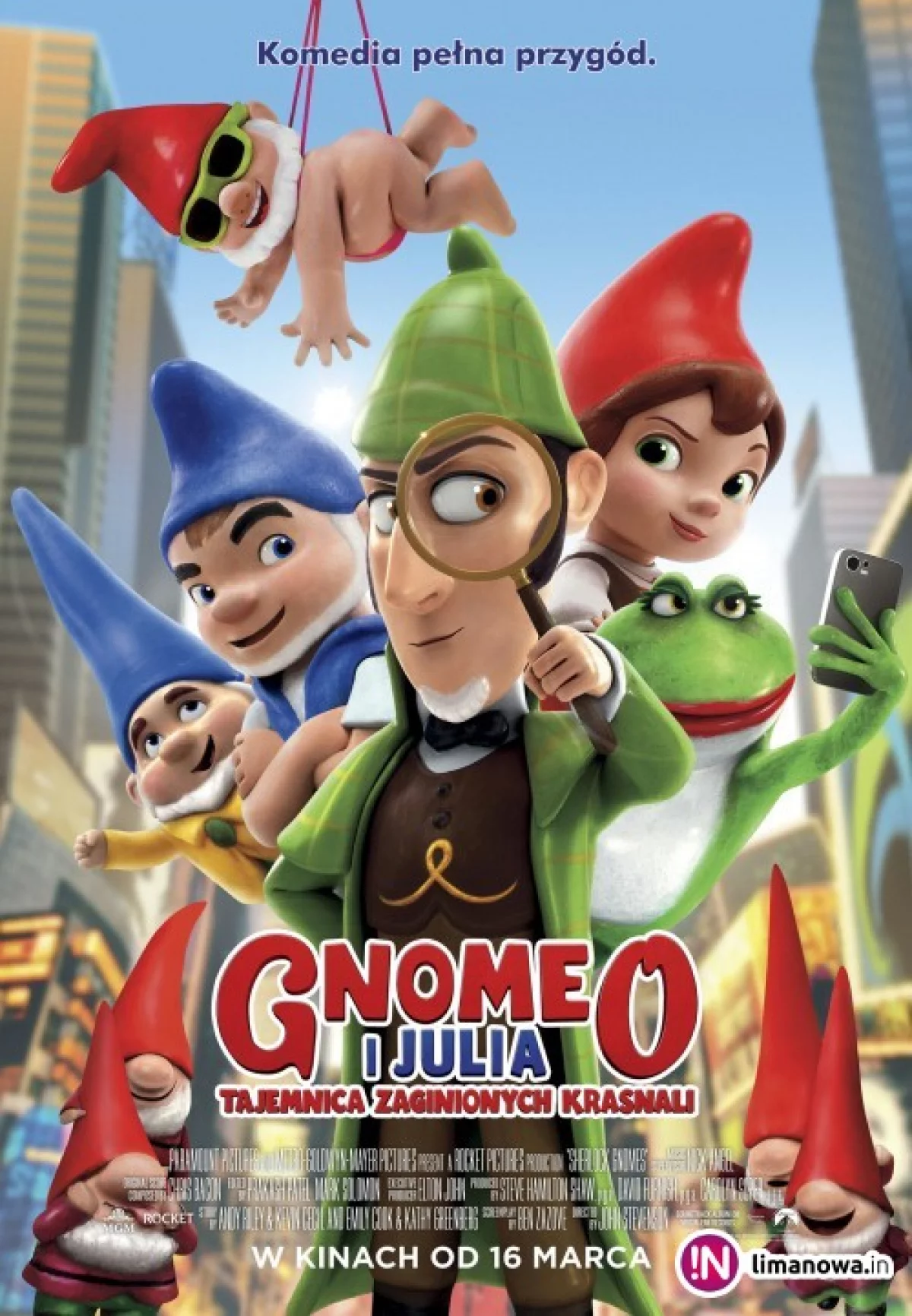 „Gnomeo i Julia. Tajemnica zaginionych krasnali” od 3 kwietnia w kinie Klaps