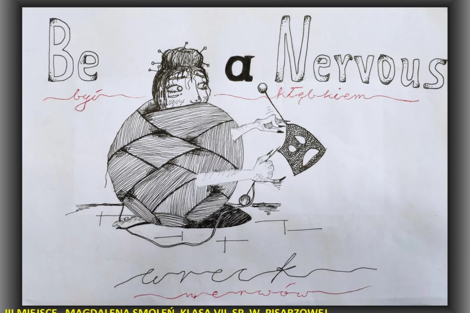 III Powiatowy konkurs plastyczno-językowy ,,Idiomy w ilustracjach” rozstrzygnięty - zdjęcie 6