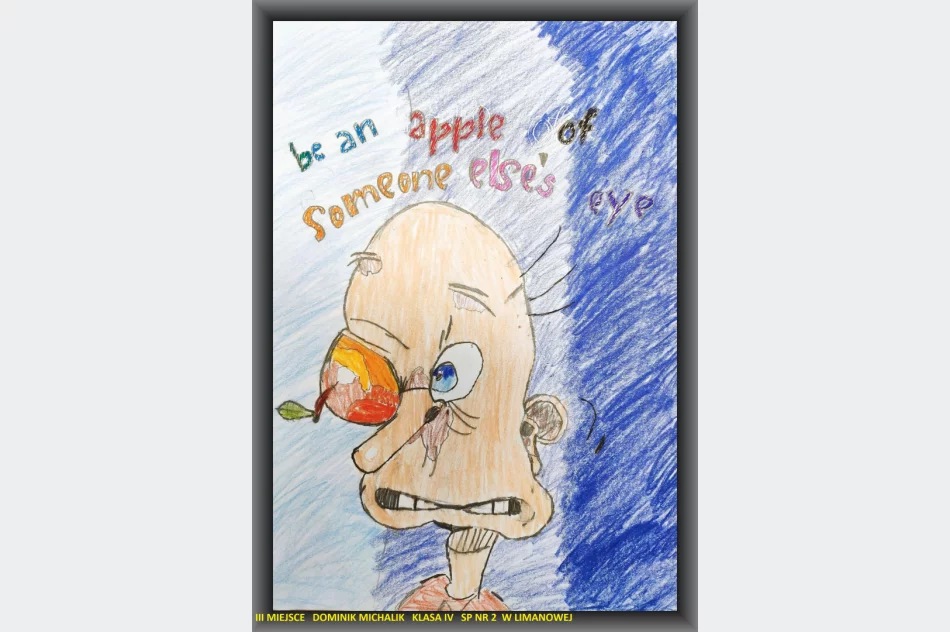 III Powiatowy konkurs plastyczno-językowy ,,Idiomy w ilustracjach” rozstrzygnięty - zdjęcie 9