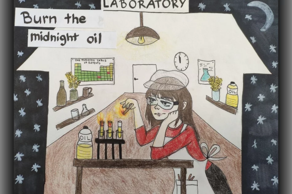 III Powiatowy konkurs plastyczno-językowy ,,Idiomy w ilustracjach” rozstrzygnięty - zdjęcie 19