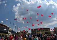 Biało-czerwone niebo nad Limanową - zdjęcie główne