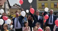 Biało-czerwone niebo nad Limanową - zdjęcie 3