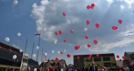 Biało-czerwone niebo nad Limanową - zdjęcie 4