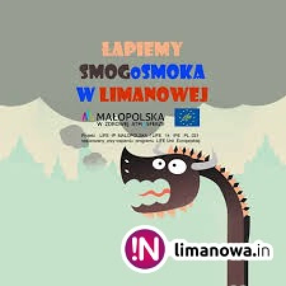 Konkurs 'Łapiemy Smogo- smoka w Limanowej'