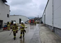 Pożar dużego magazynu z materiałami palnymi - scenariusz - zdjęcie główne