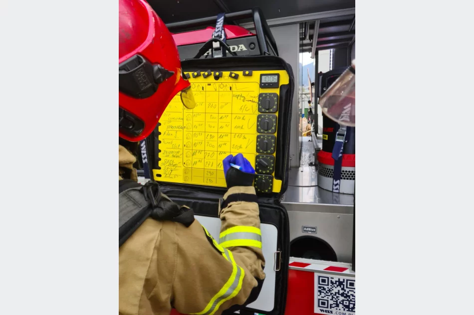 Pożar dużego magazynu z materiałami palnymi - scenariusz - zdjęcie 6