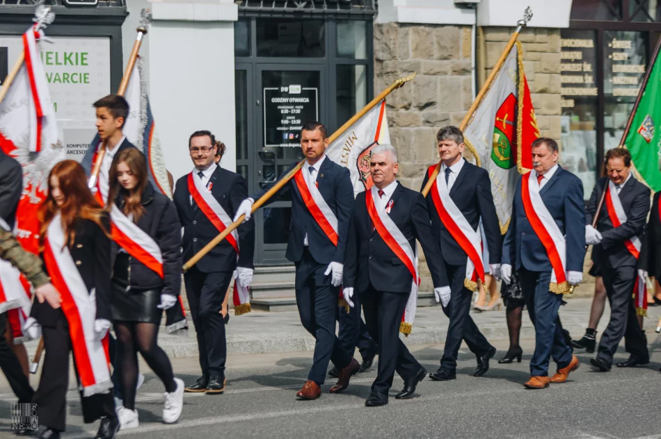 231. rocznica uchwalenia Konstytucji 3 Maja - Limanowa 2022 - zdjęcie 6