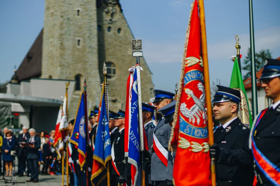 231. rocznica uchwalenia Konstytucji 3 Maja - Limanowa 2022 - zdjęcie 20