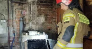 Pożar kotłowni w budynku mieszkalnym - zdjęcie 4