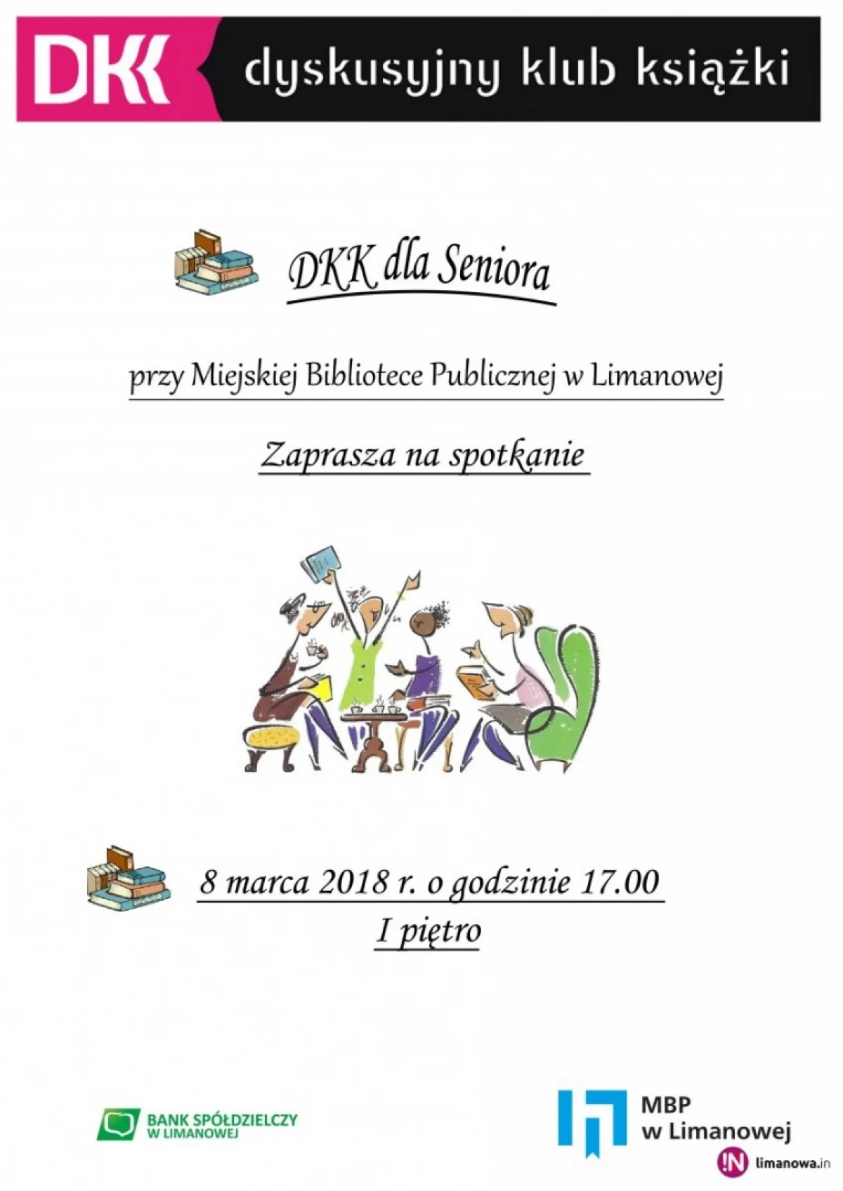 Jeśli lubisz czytać i rozmawiać o książkach – DKK jest dla Ciebie-dołącz do nas !