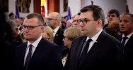 Ostatnie pożegnanie Józefa Leśniaka.  Był wielkim, wspaniałym patriotą oddanym sprawom Polski - mówił premier - zdjęcie 2