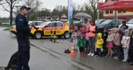 Atrakcje dla dzieci, motywem: bezpieczeństwo na drodze - zdjęcie 3