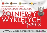 Uwaga! Zmiana godzin obchodów Narodowego Dnia Pamięci Żołnierzy Wyklętych - zdjęcie główne