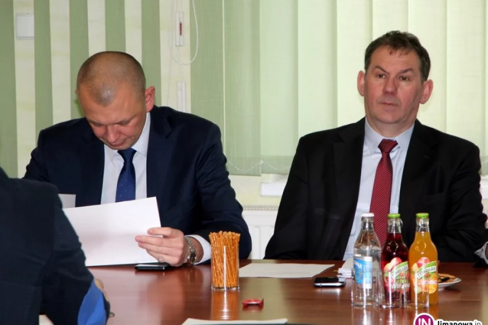 Informacja o XXIV sesji Rady Gminy Limanowa - zdjęcie 2
