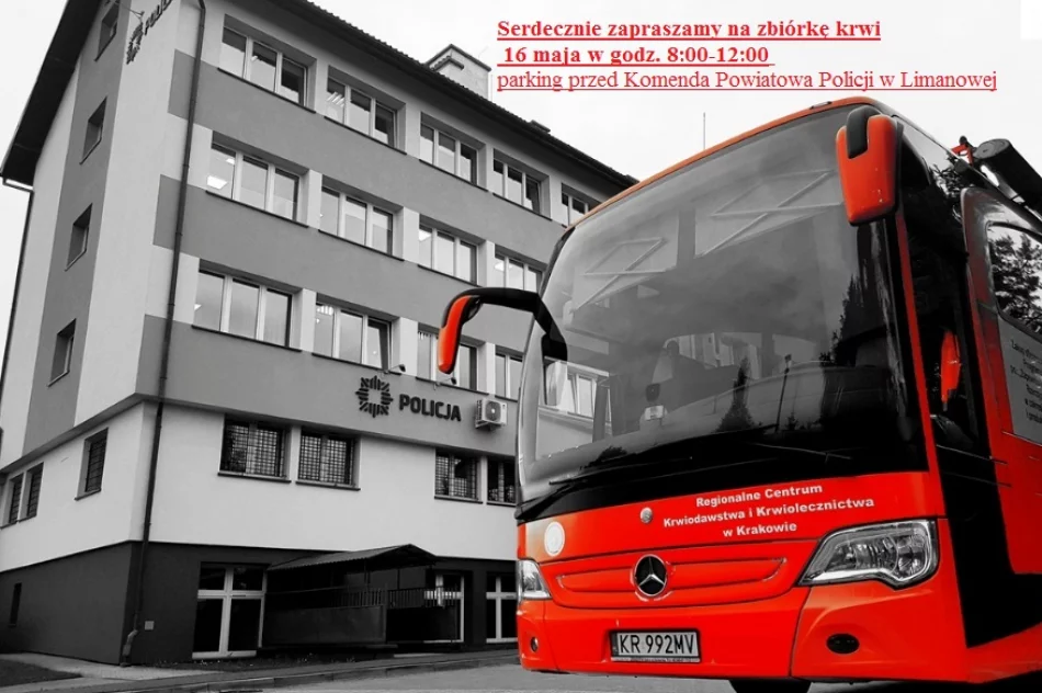 Policjanci zapraszają na zbiórkę krwi - zdjęcie 2