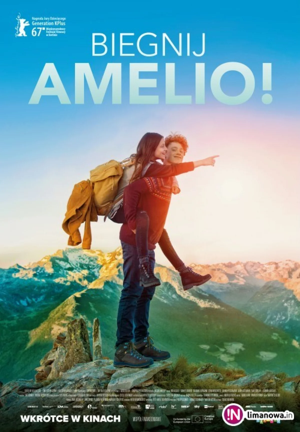 'Biegnij Amelio' - projekcja filmu dla młodzieży