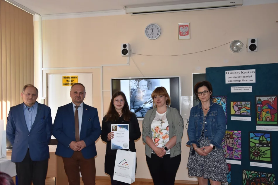 Podsumowanie I Gminnego Konkursu poświęconego pamięci Wincentego Gawrona - zdjęcie 16