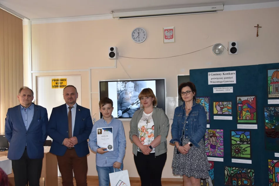 Podsumowanie I Gminnego Konkursu poświęconego pamięci Wincentego Gawrona - zdjęcie 17