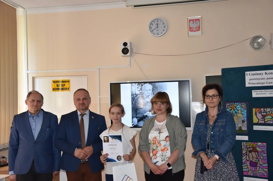 Podsumowanie I Gminnego Konkursu poświęconego pamięci Wincentego Gawrona - zdjęcie 19