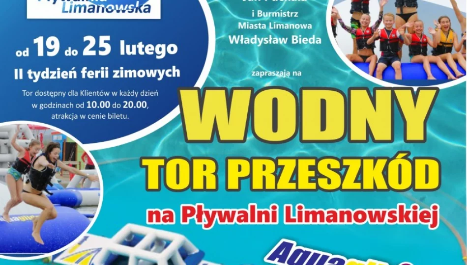 Pływalnia zaprasza na wodny tor przeszkód! - zdjęcie 1