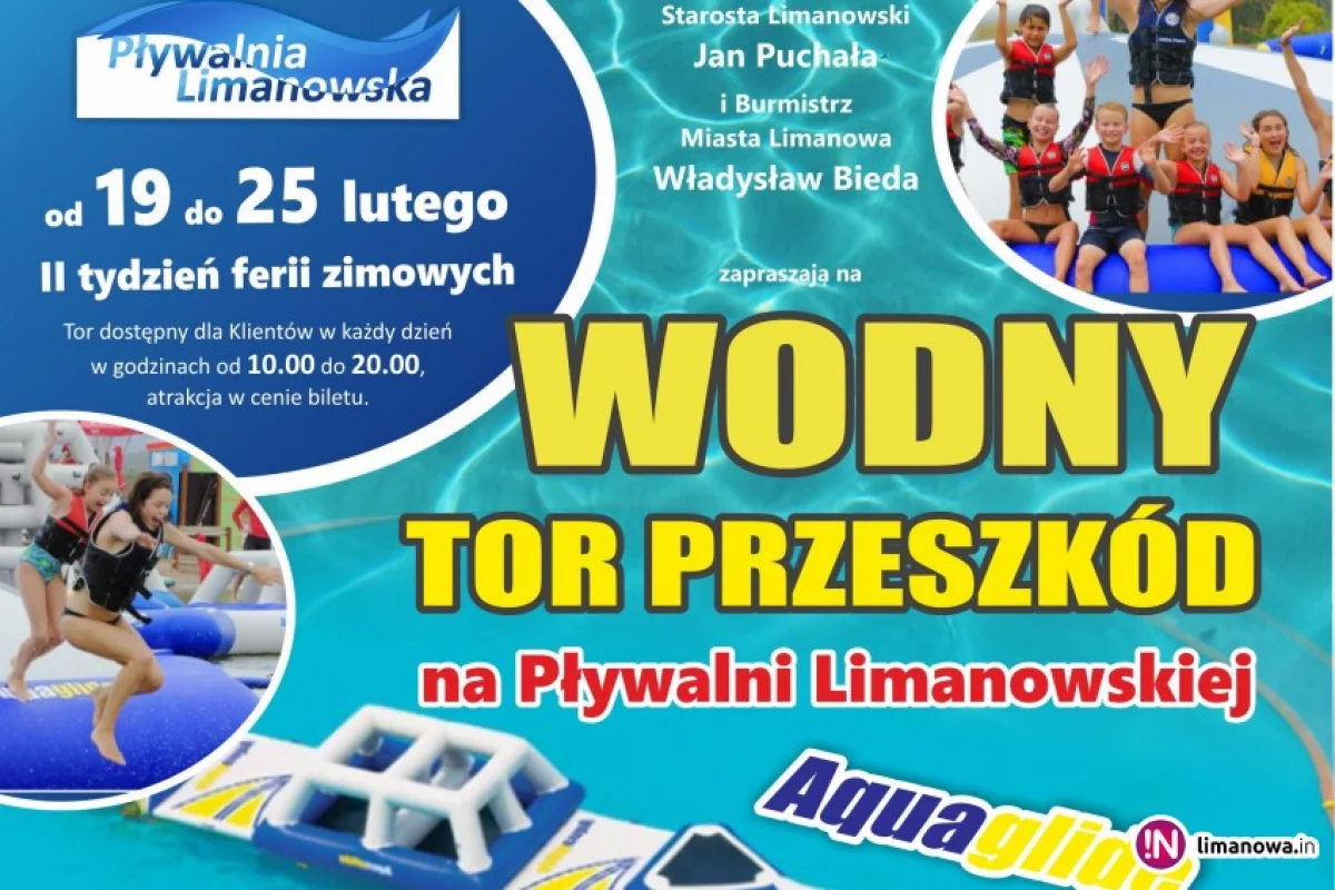 Pływalnia zaprasza na wodny tor przeszkód!