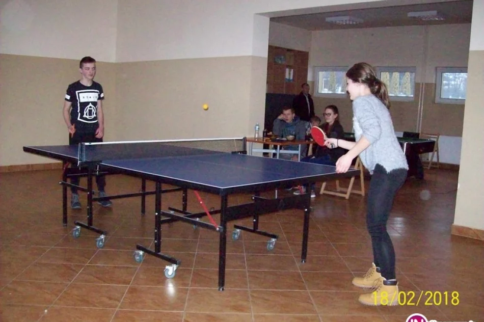 XI turniej tenisa stołowego „o lodową piłeczkę” w świetlicy w Pisarzowej - zdjęcie 3