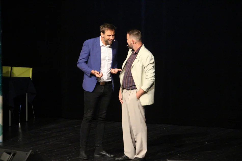 Popularni kabareciarze zabrali limanowian na "polską misję kosmiczną" - zdjęcie 7