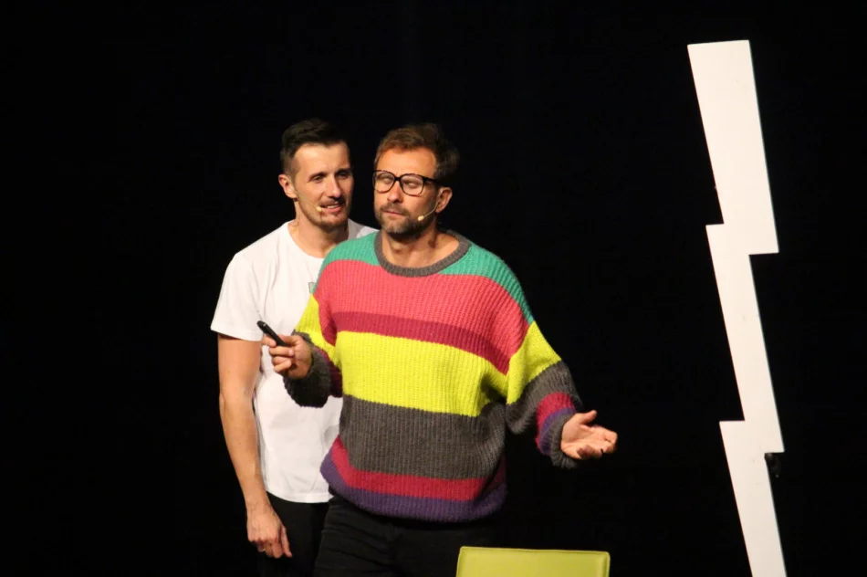 Popularni kabareciarze zabrali limanowian na "polską misję kosmiczną" - zdjęcie 19