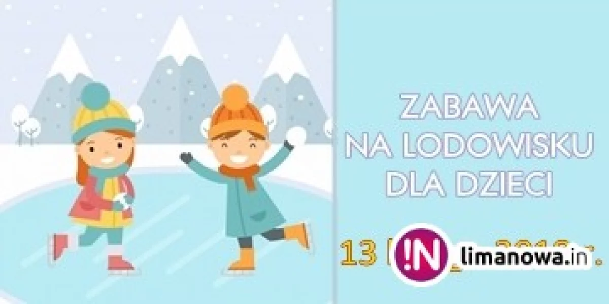 Zabawa na lodowisku dla najmłodszych!