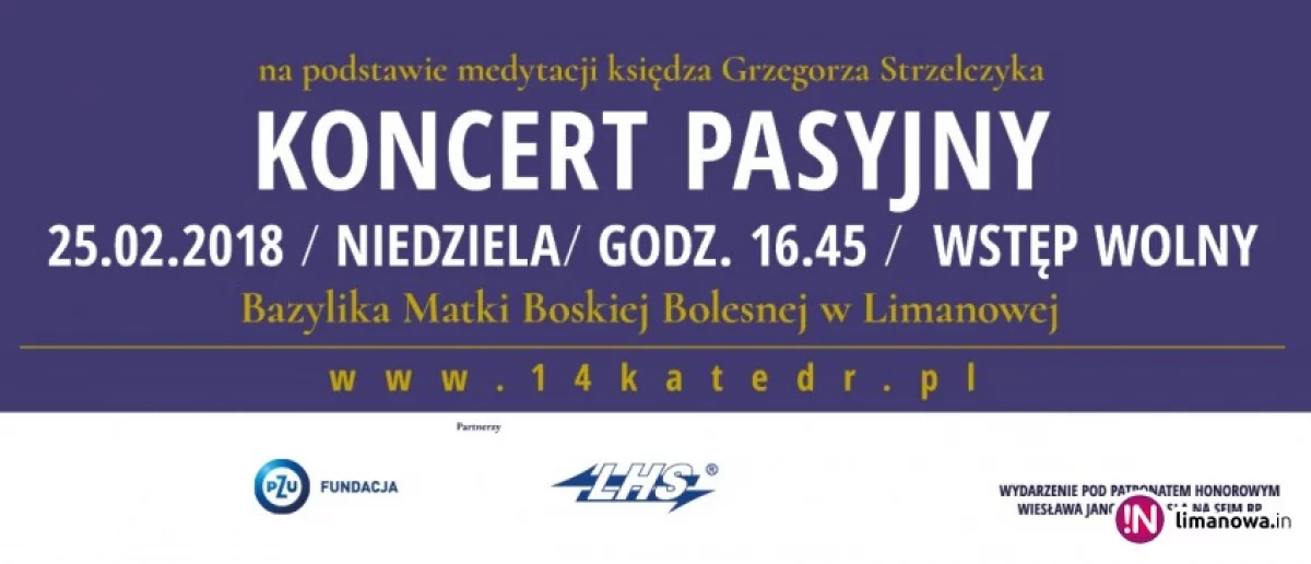 KONCERT PASYJNY - Siedem ostatnich słów Jezusa na krzyżu