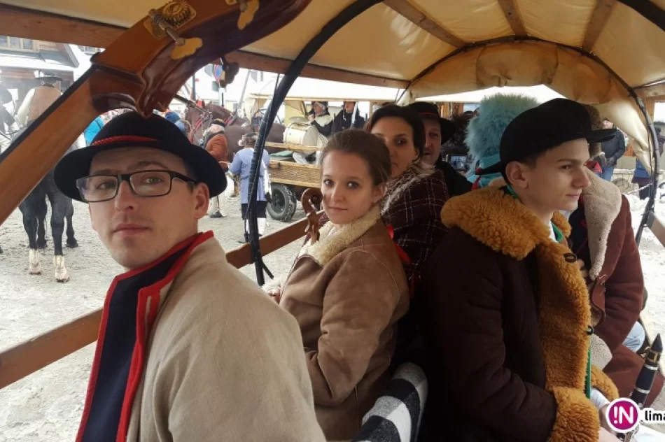 Kapela 'Limanowian' na Góralskim Karnawale w Bukowinie Tatrzańskiej - zdjęcie 2