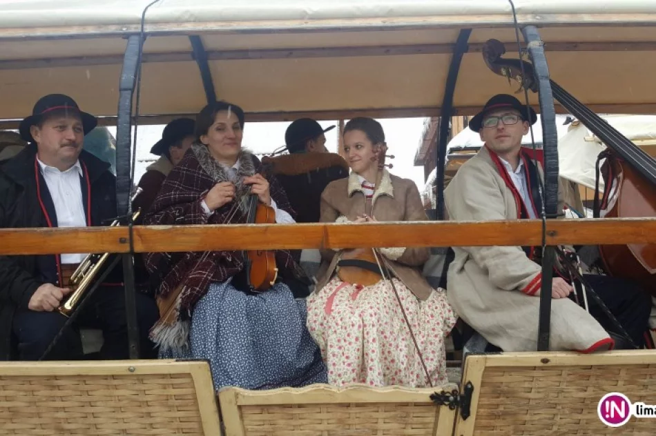 Kapela 'Limanowian' na Góralskim Karnawale w Bukowinie Tatrzańskiej - zdjęcie 3