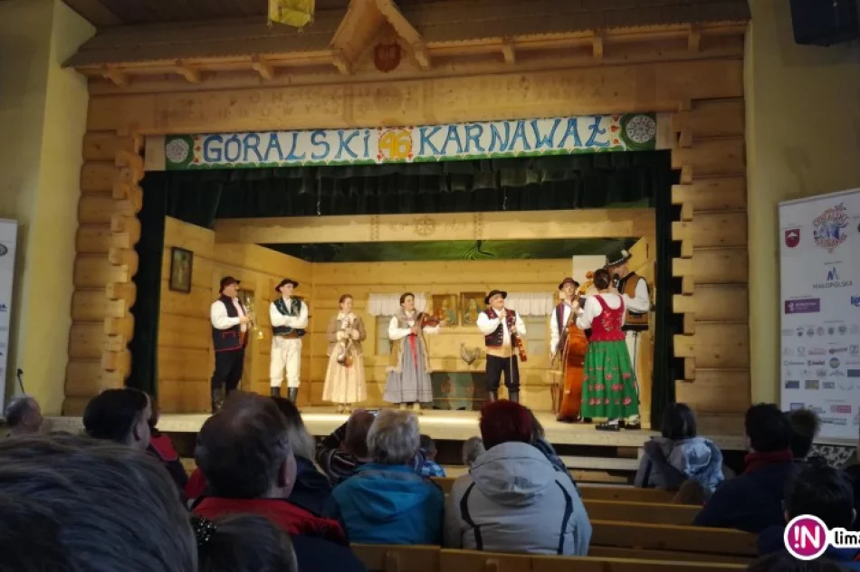 Kapela 'Limanowian' na Góralskim Karnawale w Bukowinie Tatrzańskiej - zdjęcie 4