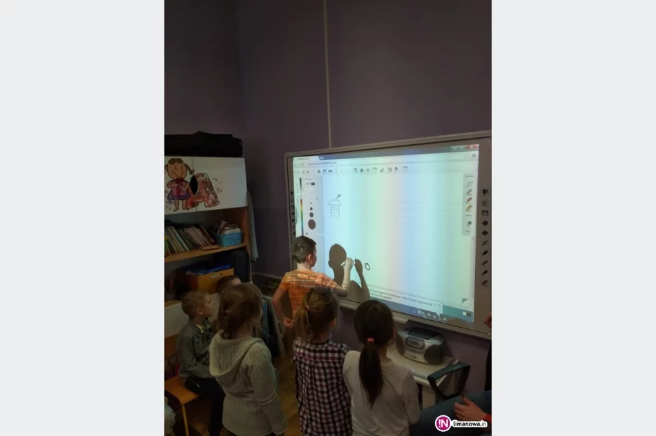 Tablica interaktywna w Miejskim Przedszkolu Nr 2 - zdjęcie 2