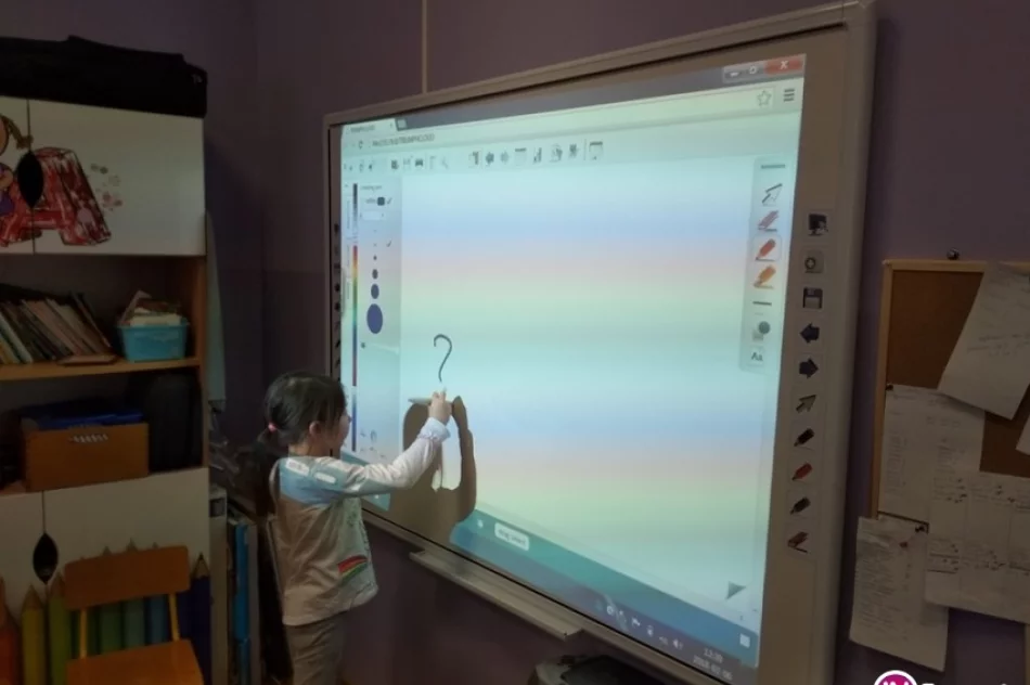 Tablica interaktywna w Miejskim Przedszkolu Nr 2 - zdjęcie 4