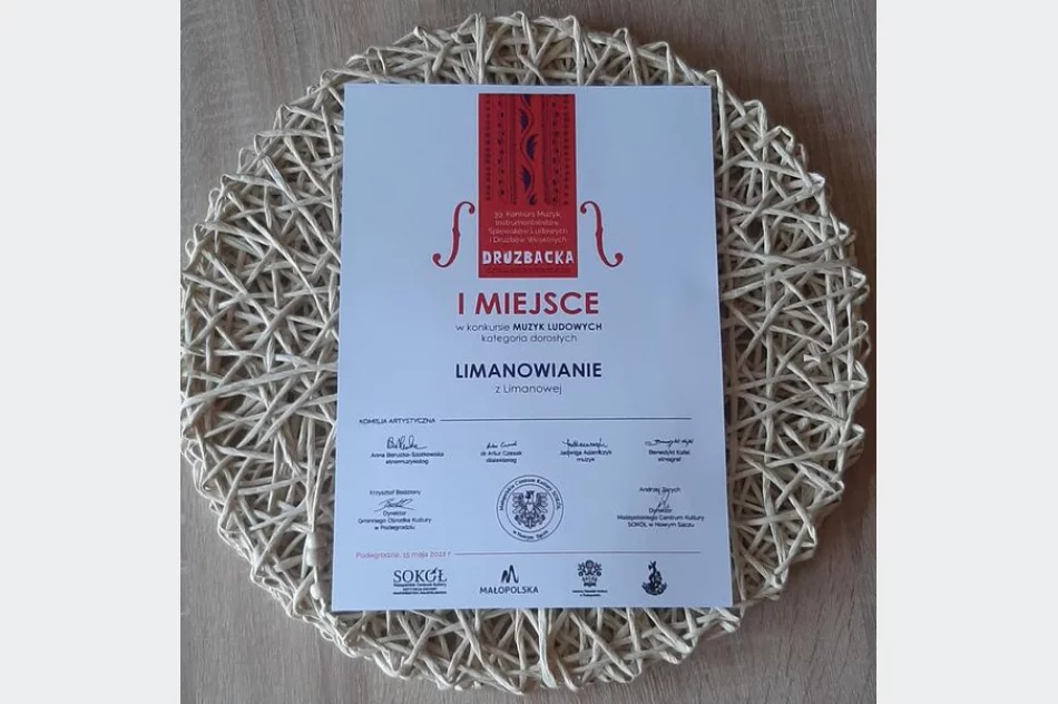 Sukcesy Zespołu „Limanowianie” podczas DRUZBACKI w Podegrodziu - zdjęcie 4