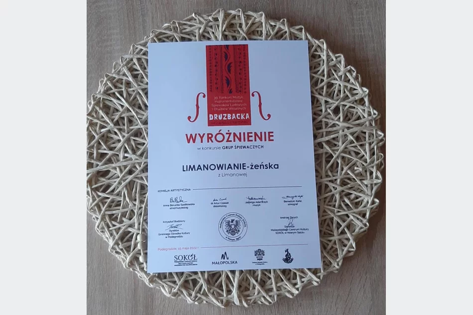 Sukcesy Zespołu „Limanowianie” podczas DRUZBACKI w Podegrodziu - zdjęcie 5