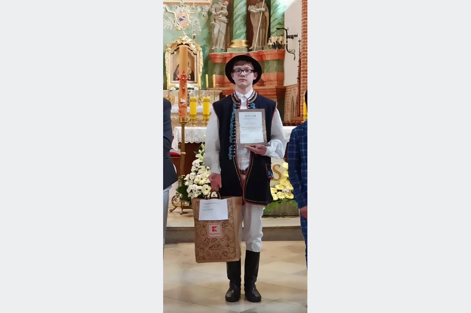 Karol Frączek z ZSP nr 4 laureatem Międzynarodowego Konkursu - zdjęcie 6