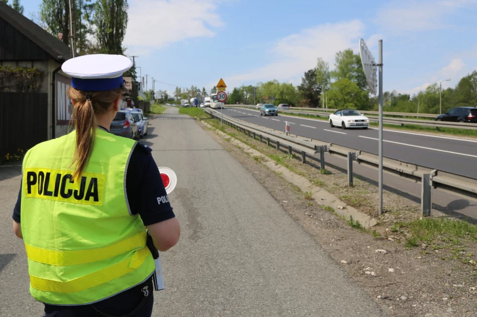 Wykroczenia wobec pieszych i rowerzystów - policja użyła drona - zdjęcie 2