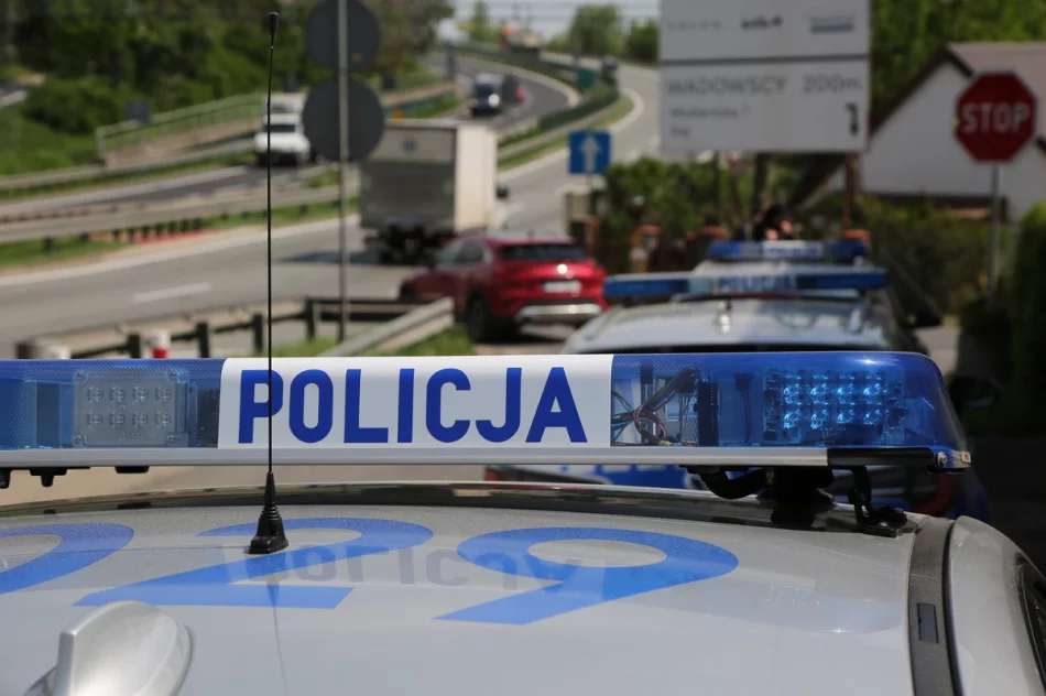 Wykroczenia wobec pieszych i rowerzystów - policja użyła drona - zdjęcie 4