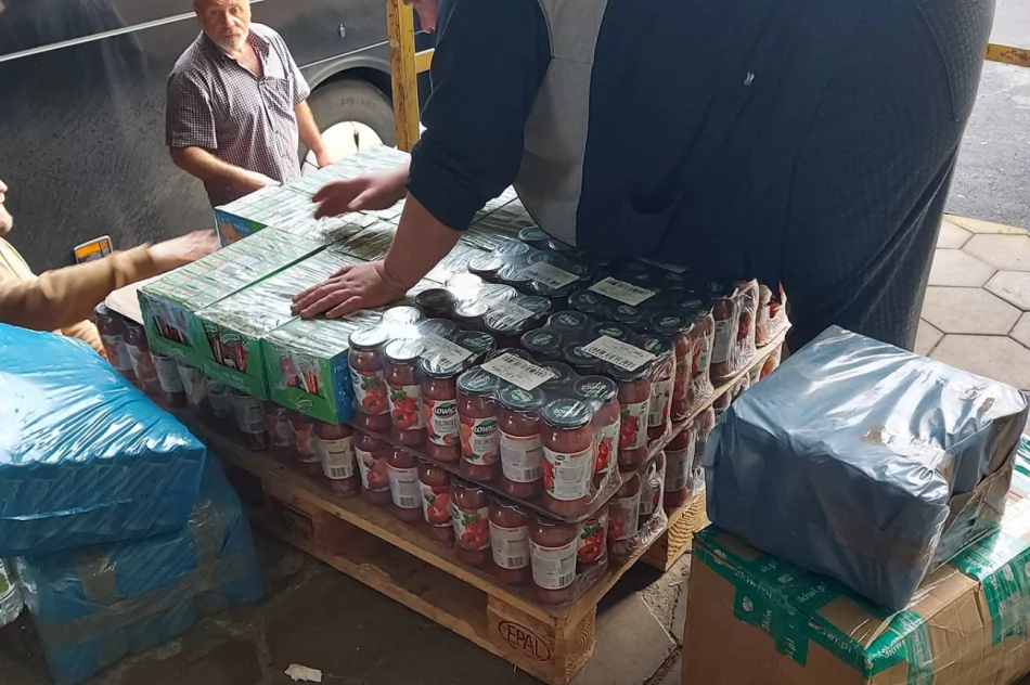 Transport z pomocą dla Truskawca kolejny raz dotarł na Ukrainę - zdjęcie 12