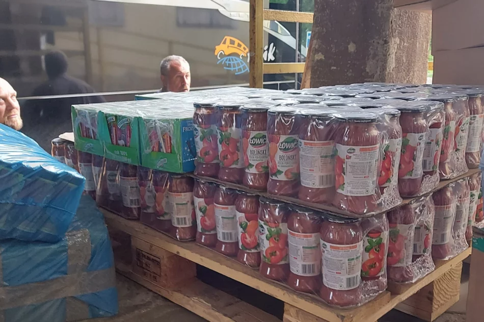 Transport z pomocą dla Truskawca kolejny raz dotarł na Ukrainę - zdjęcie 14