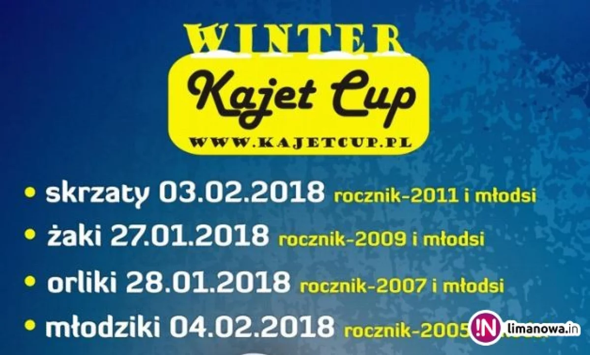 II Winter Kajet Cup - przed nami wielkie sportowe emocje!