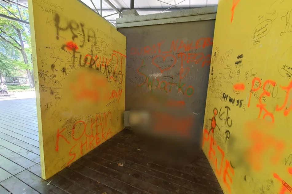 Zdewastowana muszla ma zostać odnowiona. Monitoring nagrał sprawców - zdjęcie 9