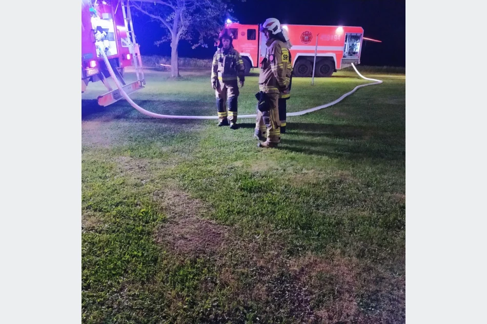 W nocy spłonął domek letniskowy - zdjęcie 8